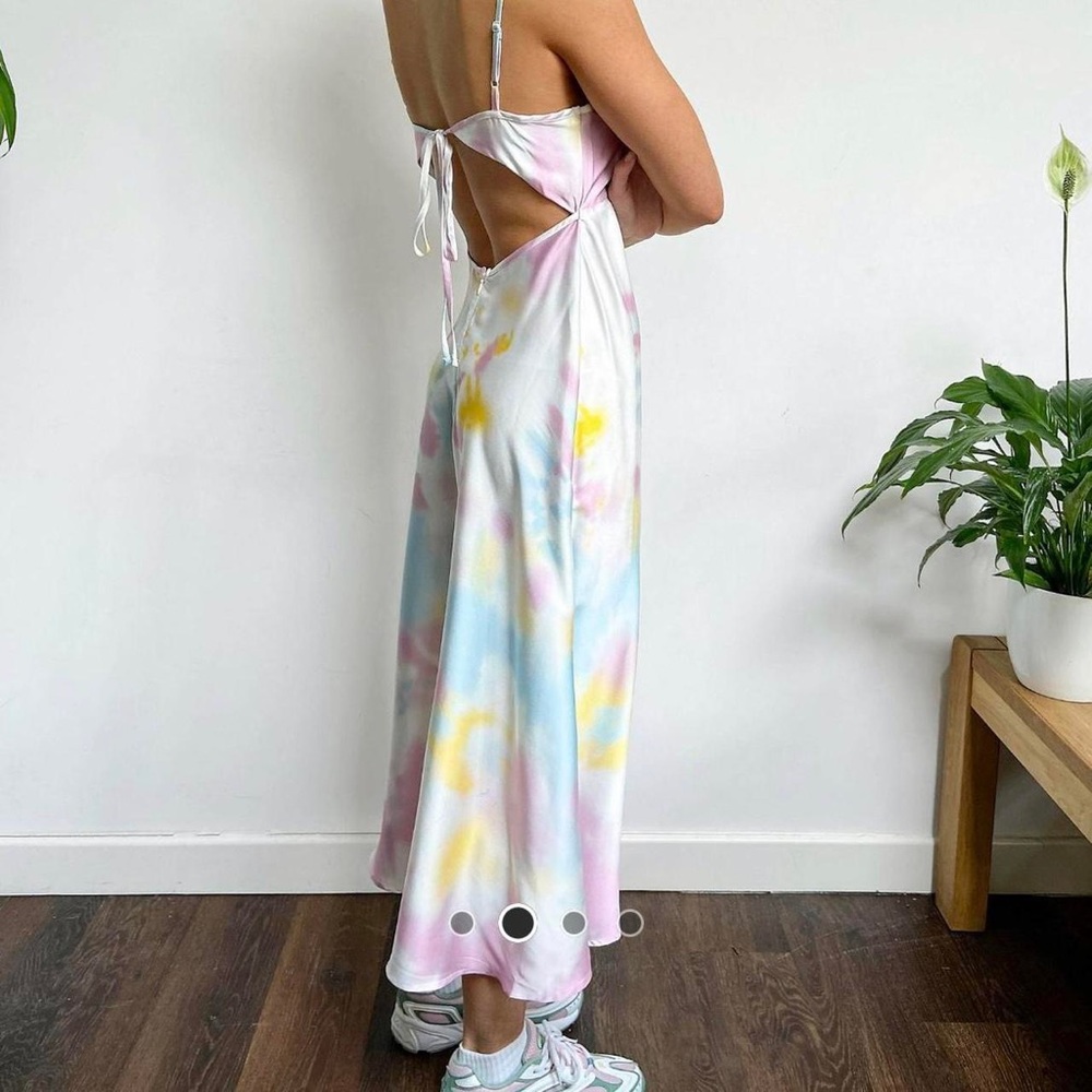ASOS Rainbow Tie-dye Dress